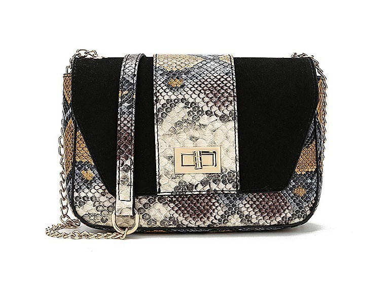 lipsy snake print cross body bag